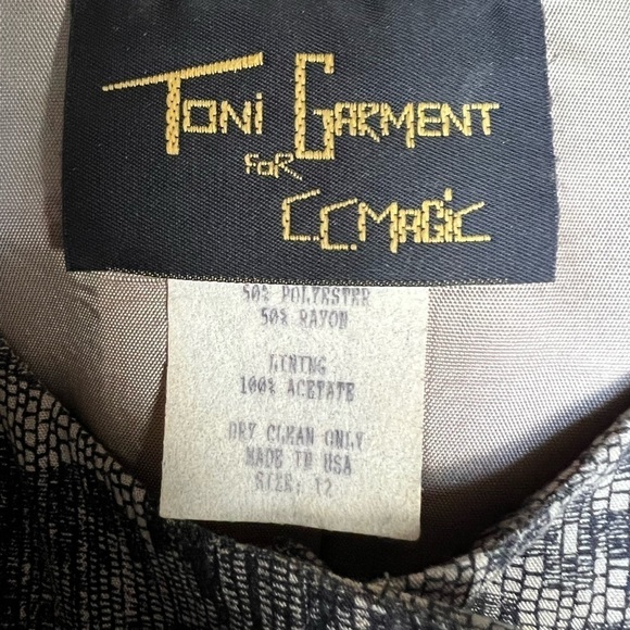 CC Magic Suit Womens Skirt 12 Jacket Skirt 2 Piece - Picture 9 of 9